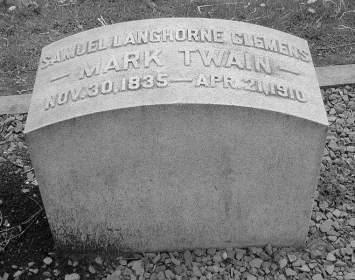 Mark Twain's Grave Site